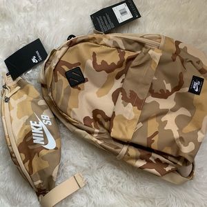 Nike Cross over and hiking backpack